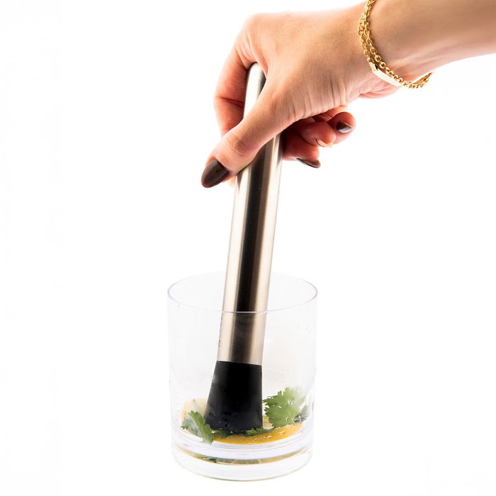 Mortero Acero y Polipropileno Cocktail Koala 3,2x20,4 cm Mortero Acero y Polipropileno Cocktail Koala 3,2x20,4 cm