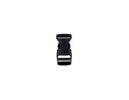 Innspiro Broche Doble Plástico Negro 15 mm (5 unidades)