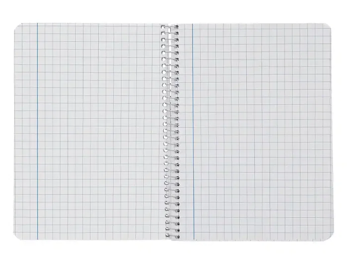 Liderpapel Cuaderno Espiral A5 Witty Tapa Dura 80 Hojas Cuadro 8mm