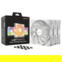 be quiet! LIGHT WINGS LX PWM high-speed Ventilador 140mm Blanco Triple-Pack