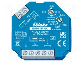 Eltako EUD61M-UC Multifunktions 400W (V) Dimmschalter Power MOSFET 61100903