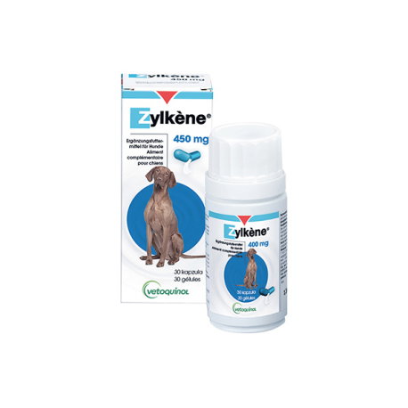 Vetoquinol Zylkene 450mg 30 cápsulas Vetoquinol Zylkene 450mg 30 cápsulas