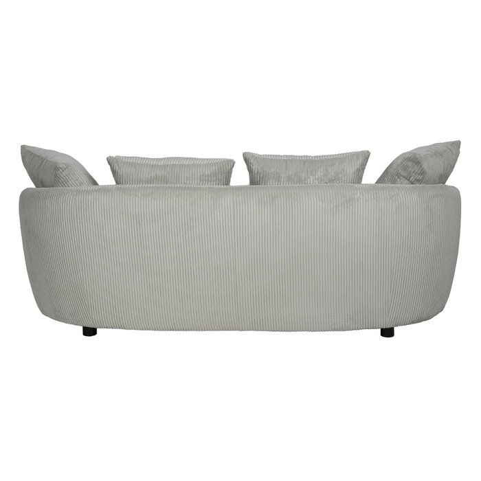 Sofá 3 Plazas Hielo Tejido Salón 197 X 96 X 75 cm