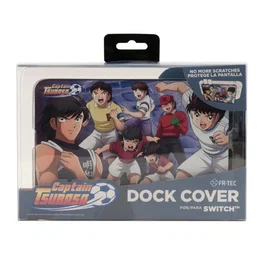 PLAION 1059953 Funda para Consola Nintendo Switch - Microfibra y Plástico Multicolor con Tema Captain Tsubasa, Con 6 Ranuras para Tarjetas