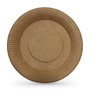 Algon Set 3 Platos Carton Kraft 28 cm (24 Unidades)