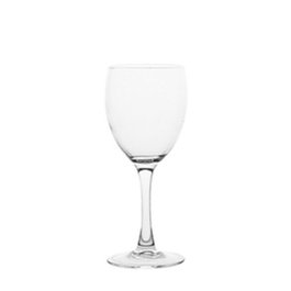ARC Copa Mesa Princesa - Copa de vidrio templado para mesa, 17.4 cm alto, 23 cl de capacidad, borde grueso (Set de 12)