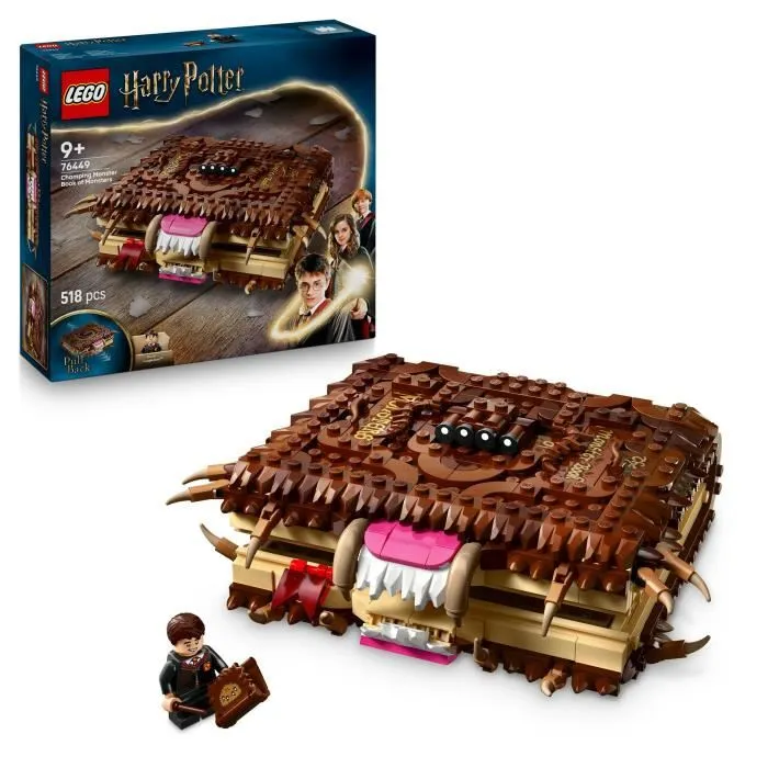 Lego Harry Potter 76449 El Monstruoso Libro de los Monstruos - Juguete para niños a partir de 9 años Lego Harry Potter 76449 El Monstruoso Libro de los Monstruos - Juguete para niños a partir de 9 años