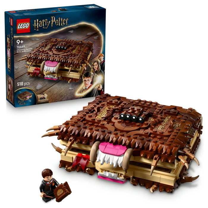 LEGO Harry Potter 76449 El Monstruoso Libro de los Monstruos Mordedor LEGO Harry Potter 76449 El Monstruoso Libro de los Monstruos Mordedor