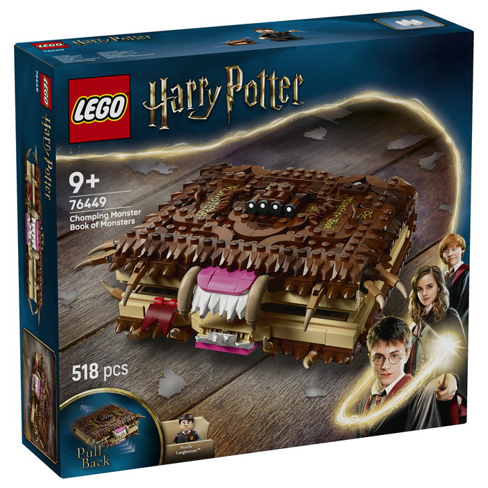 LEGO Harry Potter El Monstruoso Libro de los Monstruos Mordedor 76449 LEGO Harry Potter El Monstruoso Libro de los Monstruos Mordedor 76449