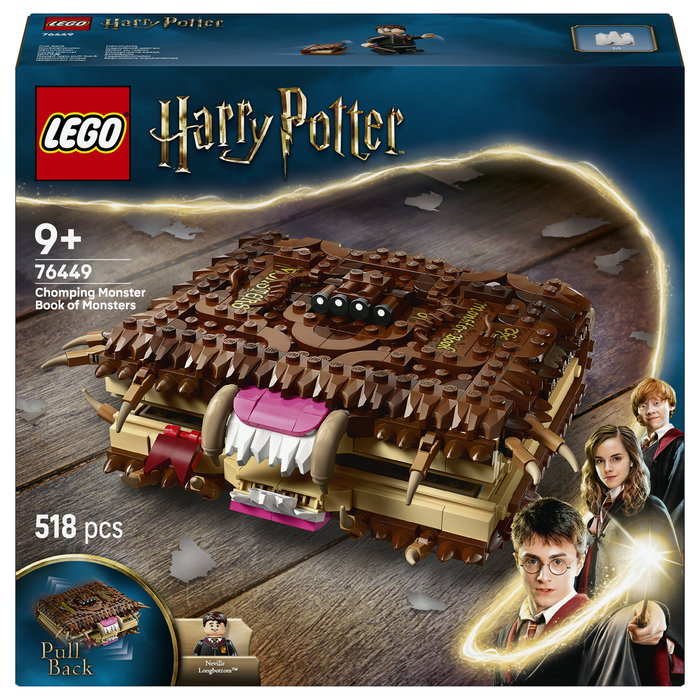 LEGO Harry Potter El Monstruoso Libro de los Monstruos Mordedor 76449 LEGO Harry Potter El Monstruoso Libro de los Monstruos Mordedor 76449