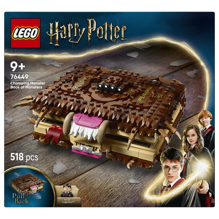 LEGO Harry Potter El Monstruoso Libro de los Monstruos Mordedor 76449 LEGO Harry Potter El Monstruoso Libro de los Monstruos Mordedor 76449