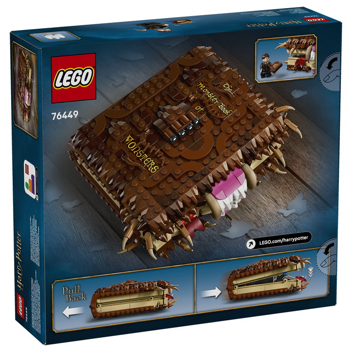 LEGO Harry Potter El Monstruoso Libro de los Monstruos Mordedor 76449 LEGO Harry Potter El Monstruoso Libro de los Monstruos Mordedor 76449