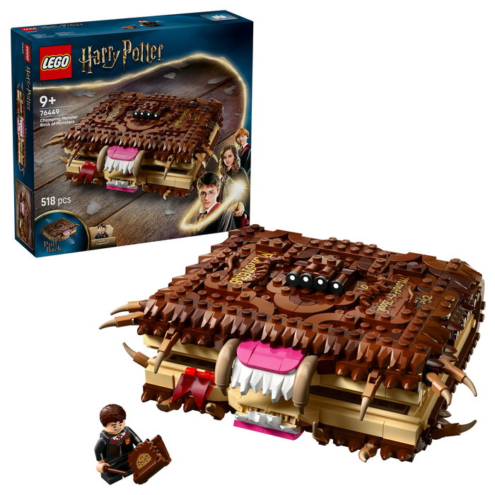 LEGO Harry Potter El Monstruoso Libro de los Monstruos Mordedor 76449 LEGO Harry Potter El Monstruoso Libro de los Monstruos Mordedor 76449