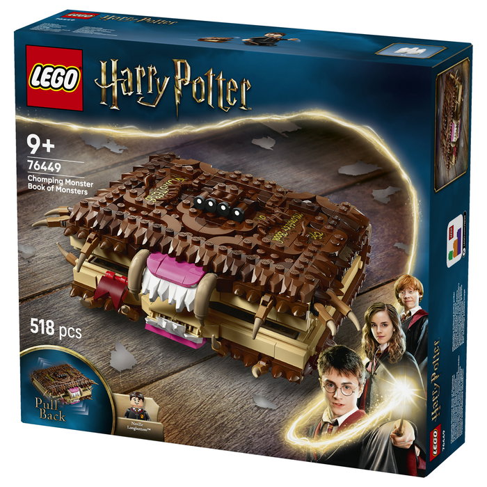 LEGO Harry Potter El Monstruoso Libro de los Monstruos Mordedor 76449 LEGO Harry Potter El Monstruoso Libro de los Monstruos Mordedor 76449