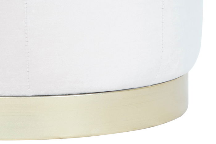 DKD Home Decor Reposapiés Rosa Dorado 60 x 45 x 60 cm Set de 3