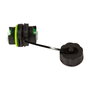 LogiLink Conector de fibra óptica Duplex LC para exteriores con prensaestopas y tapa antipolvo