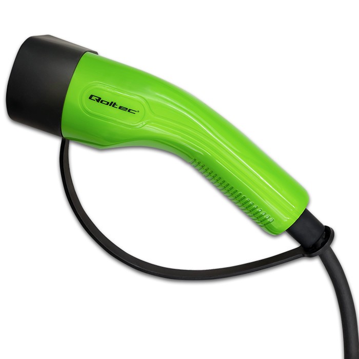 Qoltec Cargador móvil para vehículos eléctricos 2 en 1 Tipo 2 3.5kW 230V