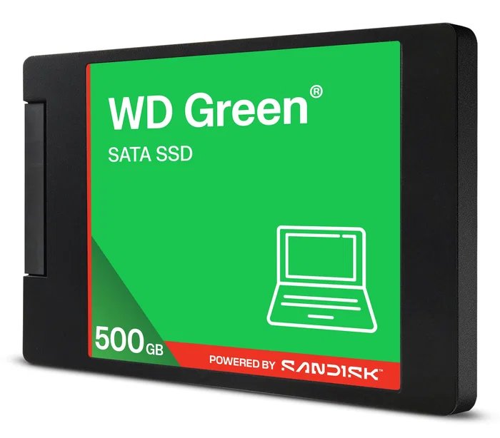 SanDisk Green SSD 500 GB 2.5" SATA III WDS500G5G0A - 545 MB/s, 3D NAND, para PC
