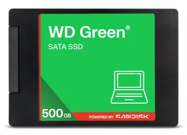 Disco ssd wd green 500 gb cased interno 2.5" sata 6gb/s wds500g5g0a-00cpt0