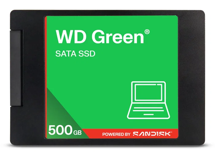 SanDisk Green SSD 500 GB 2.5" SATA III WDS500G5G0A - 545 MB/s, 3D NAND, para PC