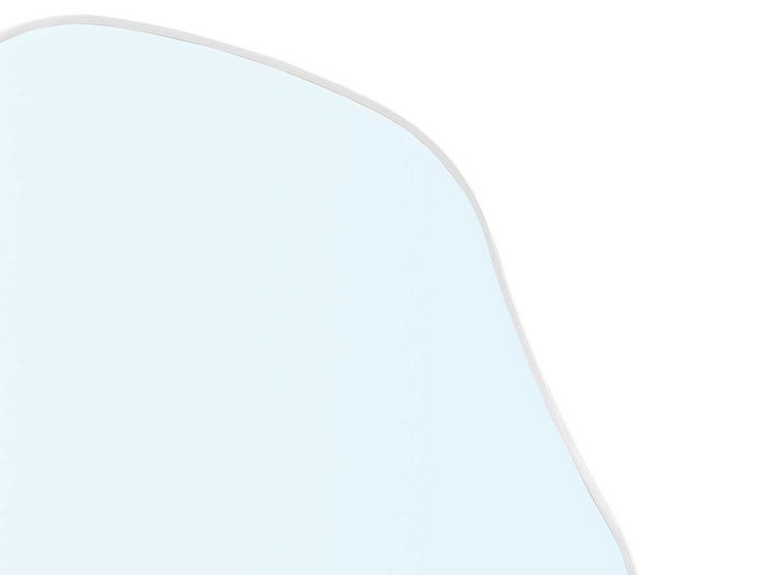 Giftdecor Espejo Forma Abstracta Blanco 68x53 cm (Set de 6)