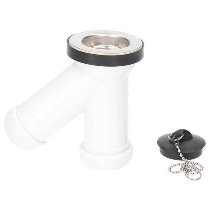 Gifont Válvula Compacta para Lavabo y Bidet con Salida Ø40mm e Inclusión de Junta Cónica Ø32mm Gifont Válvula Compacta para Lavabo y Bidet con Salida Ø40mm e Inclusión de Junta Cónica Ø32mm