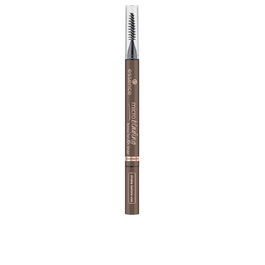 Essence Microblading Delineador de Cejas #04-Dark Brown 0.6 ml - Lápiz para rellenar y definir cejas con acabado natural y fórmula ligera