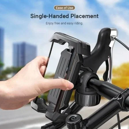 Vention Soporte para smartphone de bicicleta KSFB0 Negro