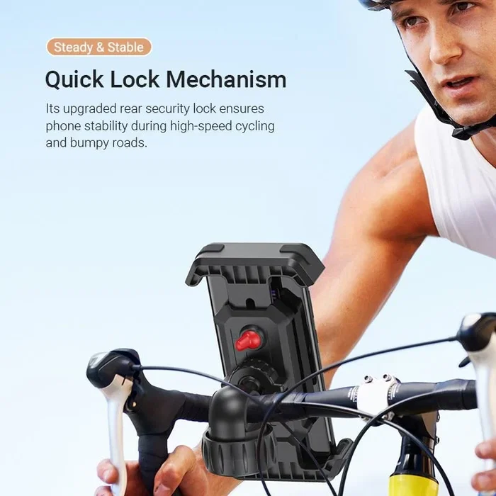 Vention Soporte de Smartphone para Bici Negro KSFB0