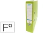 Elba Archivador de Palanca Folio Lomo 80 mm Verde Lima