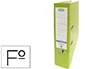 Elba Archivador de Palanca Folio Lomo 80 mm Verde Lima