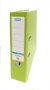 Elba Archivador de palanca forrado en PVC Verde lima lomo 80 mm Folio