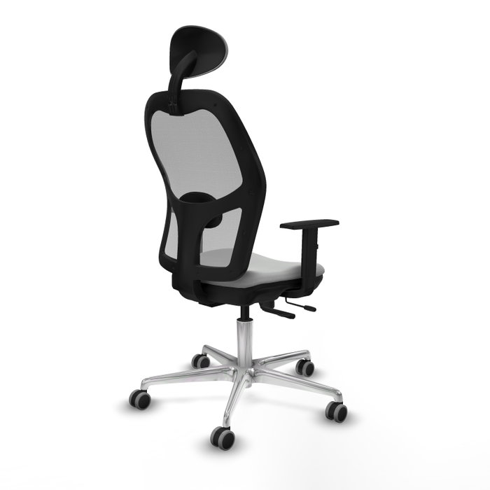 PIQUERAS Y CRESPO Silla de oficina Jorquera con mecanismo Sincro/Traslack Gris