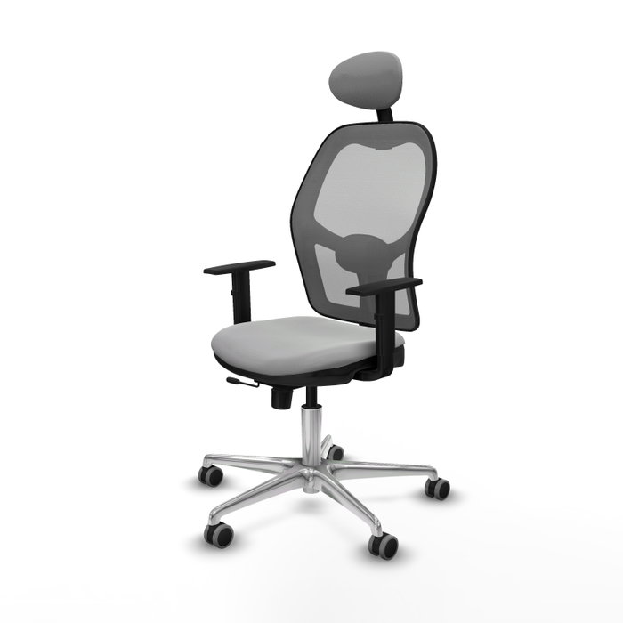 PIQUERAS Y CRESPO Silla de oficina Jorquera con mecanismo Sincro/Traslack Gris