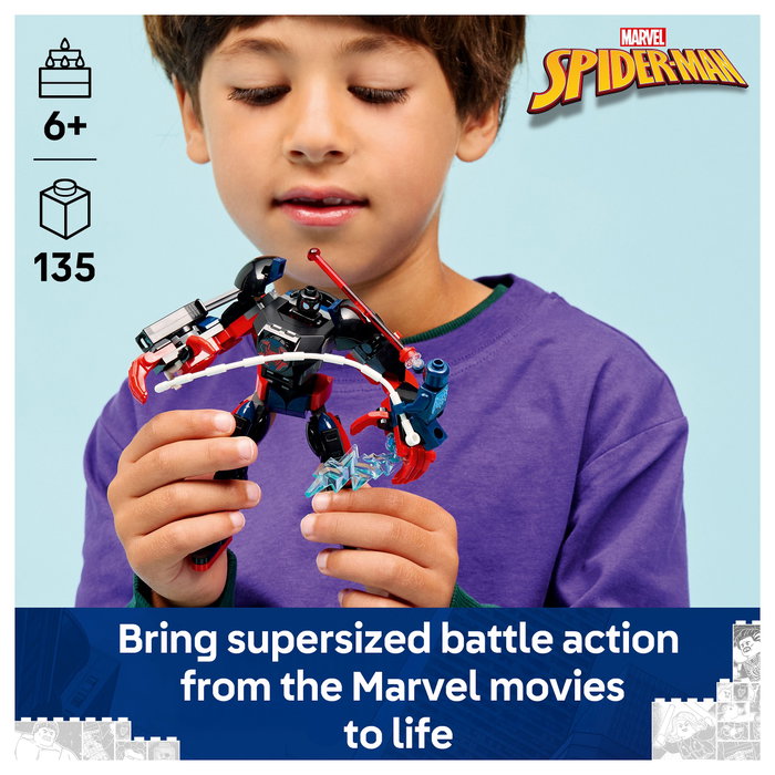 LEGO Armadura Robótica de Miles Morales vs. Spider-Man 2099 LEGO Armadura Robótica de Miles Morales vs. Spider-Man 2099