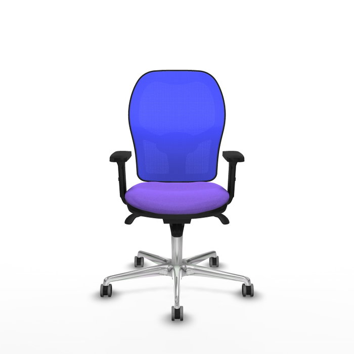 PIQUERAS Y CRESPO Silla de oficina Jorquera lila y azul PIQUERAS Y CRESPO Silla de oficina Jorquera lila y azul