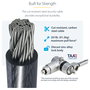 StarTech.com Candado de Seguridad Universal para Portátil Pack de 25 - 2m Cable Kensington/Nano/Noble - Llave Maestra