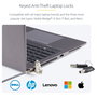 StarTech.com Candado de Seguridad Universal para Portátil Pack de 25 - 2m Cable Kensington/Nano/Noble - Llave Maestra