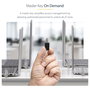 StarTech.com Candado de Seguridad Universal para Portátil Pack de 25 - 2m Cable Kensington/Nano/Noble - Llave Maestra