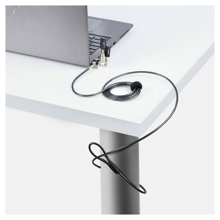 StarTech.com Candado de Seguridad Universal para Portátil Pack de 25 - 2m Cable Kensington/Nano/Noble - Llave Maestra StarTech.com Candado de Seguridad Universal para Portátil Pack de 25 - 2m Cable Kensington/Nano/Noble - Llave Maestra