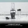 Ninja QB3001EUS Batidora de vaso individual con 2 vasos de 470 ml
