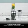 Ninja QB3001EUS Batidora de vaso individual con 2 vasos de 470 ml