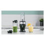 Ninja QB3001EUS Batidora de Vaso Individual para Smoothies 700W con 2 Vasos y Tapas de Viaje