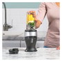 Ninja QB3001EUS Batidora de Vaso Individual para Smoothies 700W con 2 Vasos y Tapas de Viaje