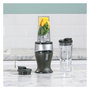 Ninja QB3001EUS Batidora de Vaso Individual para Smoothies 700W con 2 Vasos y Tapas de Viaje