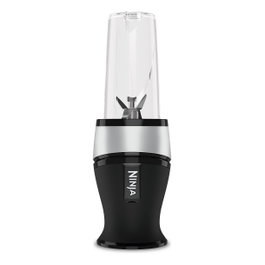 Ninja QB3001EUS Batidora de Vaso Individual para Smoothies 700W con 2 Vasos y Tapas de Viaje