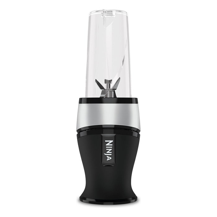 Ninja QB3001EUS Batidora de Vaso Individual para Smoothies 700W con 2 Vasos y Tapas de Viaje Ninja QB3001EUS Batidora de Vaso Individual para Smoothies 700W con 2 Vasos y Tapas de Viaje