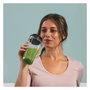 Ninja QB3001EUS Batidora de Vaso Individual para Smoothies 700W con 2 Vasos y Tapas de Viaje