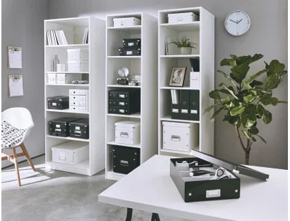 Leitz Caja Almacenamiento Click & Store WOW Cartón Reciclado Blanco 281x200x369 mm Leitz Caja Almacenamiento Click & Store WOW Cartón Reciclado Blanco 281x200x369 mm