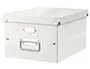 Leitz Caja Almacenamiento Click & Store WOW Cartón Reciclado Blanco 281x200x369 mm